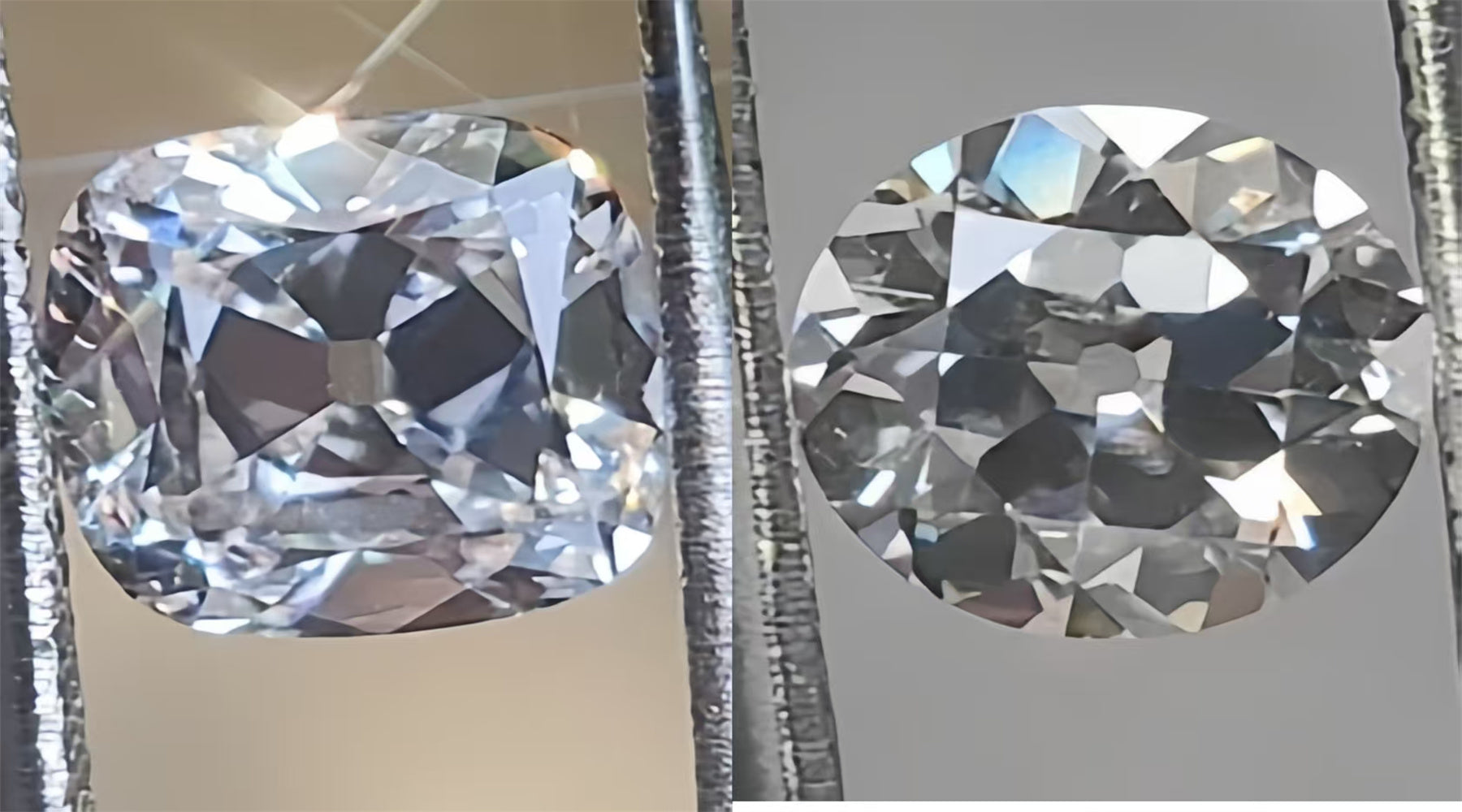A Complete Guide to Cushion Old Mine Cut & Round Old European Cut Lab-Grown Diamonds