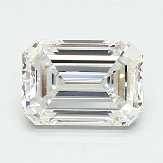 DovEggs 1.5ct Emerald Cut Lab Diamond Guaranteed D-G Color VS Clarity and above, Excellent to ldeal Cut (Certified)