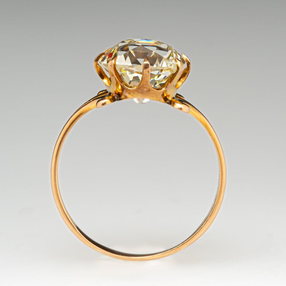 Group Order solitaire split shank engagement ring only semi-mount only(Exclusively to DovEggs Stones)