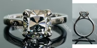 Doveggs solitaire engagement ring semi-mount only(Exclusively to DovEggs Stones)