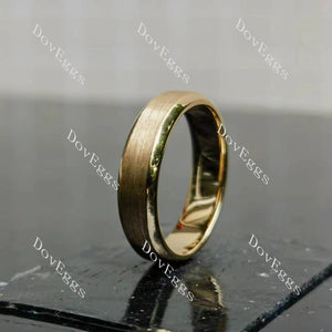Doveggs tungsten brushed wedding band-5mm band width