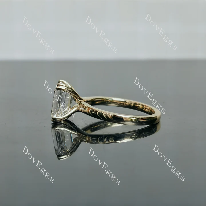 Doveggs solitaire engagement ring only semi-mount only(Exclusively to DovEggs Stones)