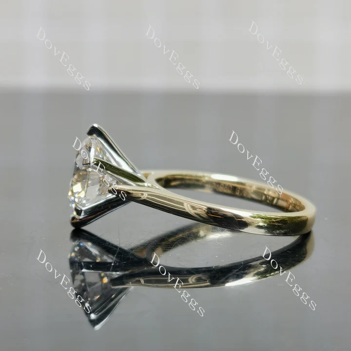Doveggs solitaire engagement ring semi-mount only(Exclusively to DovEggs Stones)