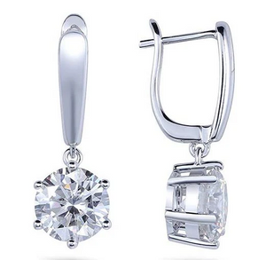 Doveggs hoop earrings for women semi-mount only(Exclusively to DovEggs Stones)