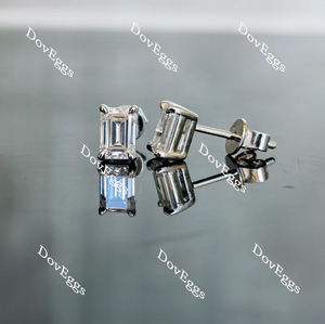 Doveggs solitaire stud earrings only semi-mount (Exclusively to DovEggs Stones)