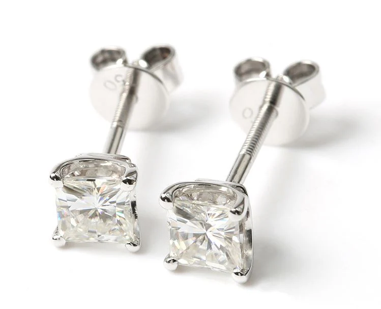 Doveggs solitaire stud earrings only semi-mount (Exclusively to DovEggs Stones)