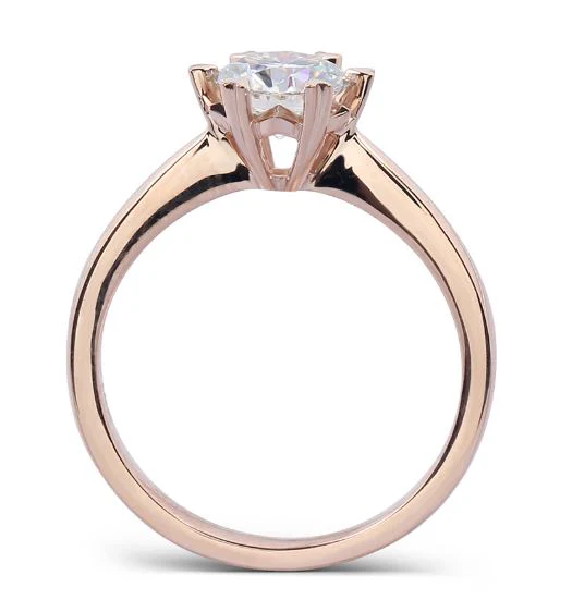 Doveggs solitaire engagement ring semi-mount only(Exclusively to DovEggs stones)