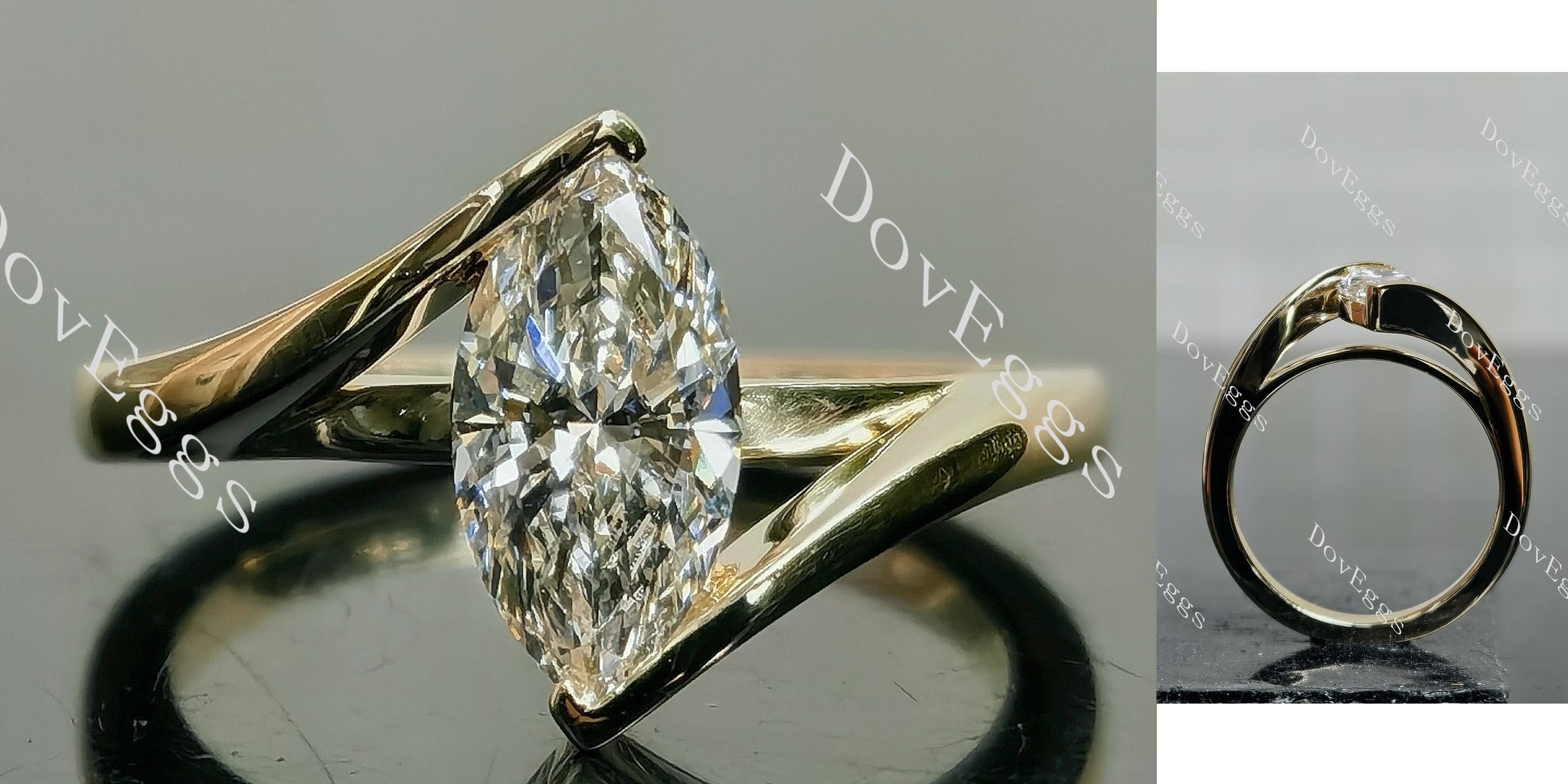 Marquise Solitaire Lab Grown Diamond