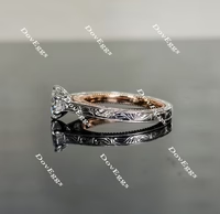 Doveggs vintage solitaire engagement ring semi-mount only(Exclusively to DovEggs stones)