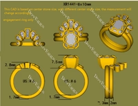 Doveggs bezel engagement ring semi-mount only(Exclusively to DovEggs Stones)