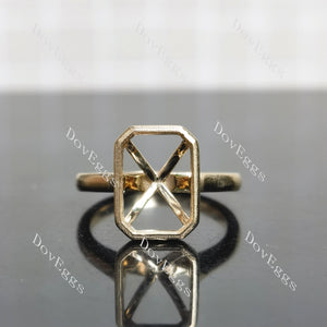 Doveggs solitaire engagement ring semi-mount only(Exclusively to DovEggs Stones)