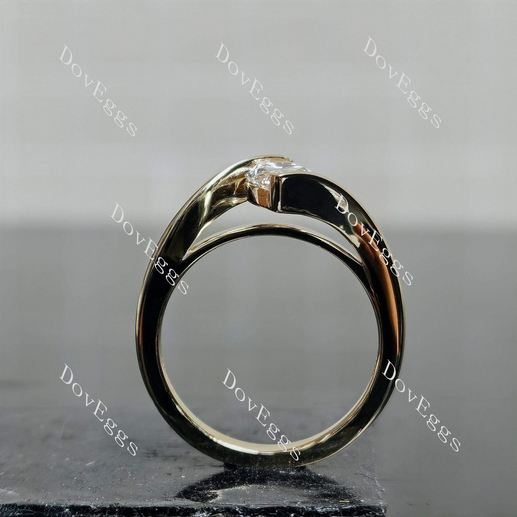 Anne Rose Marquise Solitaire Lab Grown Diamond Engagement Ring