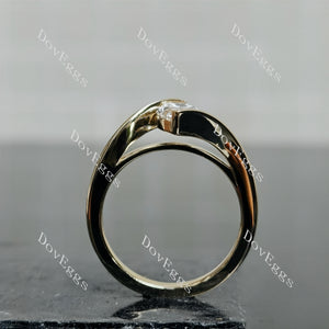 Anne Rose Marquise Solitaire Lab Grown Diamond Engagement Ring