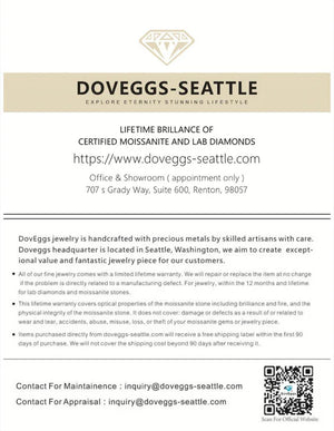 Doveggs pave engagement ring only semi-mount only(Exclusively to DovEggs Stones)