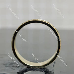 Doveggs mountain carved plain band-5.5mm band width
