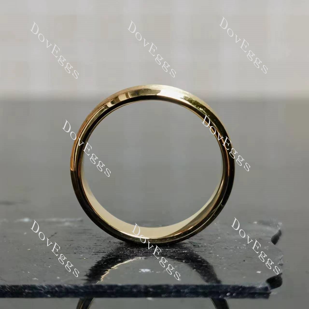 Doveggs tungsten brushed wedding band-5mm band width