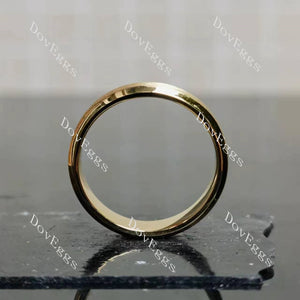 Doveggs tungsten brushed wedding band-5mm band width