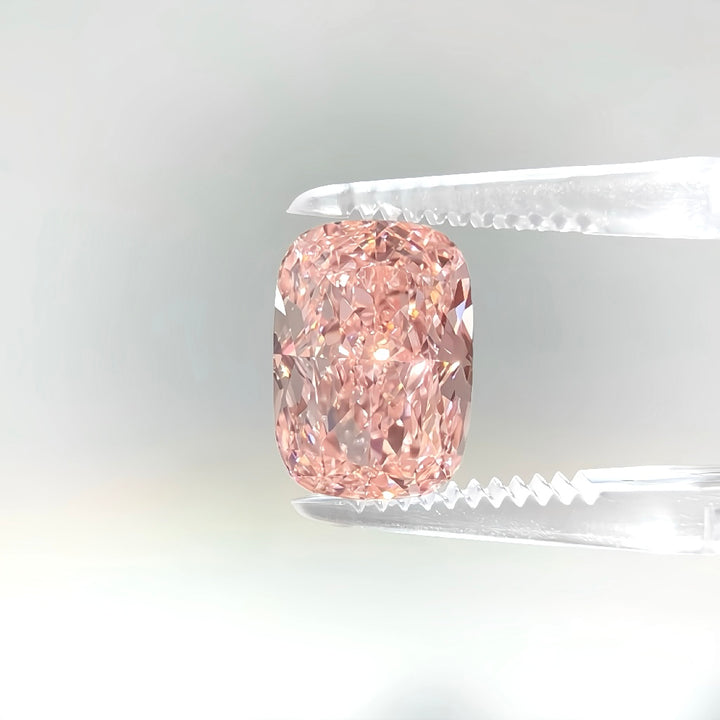 DovEggs 5.50ct cushion fancy vivid pink VS1-LAB GROWN DIAMOND-EV754535800