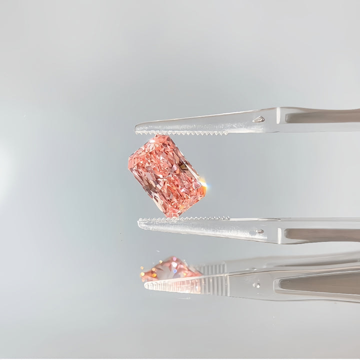 DovEggs 2.53ct radiant fancy vivid pink VS1-LAB GROWN DIAMOND-EV732534318