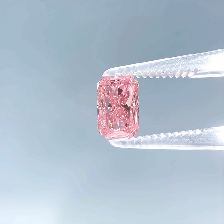 DovEggs 2.13ct radiant fancy vivid pink VS1-LAB GROWN DIAMOND-EV679506477