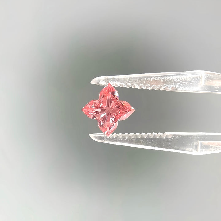 DovEggs 1.41ct SYC fancy vivid pink VVS2-LAB GROWN DIAMOND-EV582357983