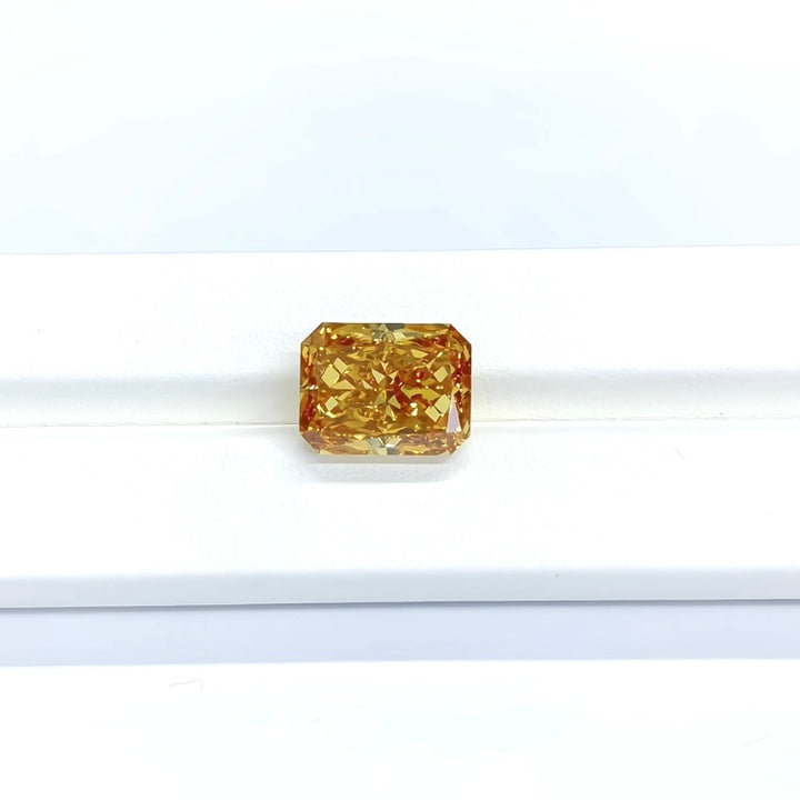 DovEggs 8.63ct radiant fancy intense yellow VVS1-LAB GROWN DIAMOND-EV617411674