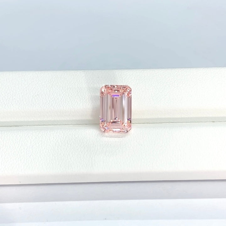 DovEggs 5.00ct emerald fancy intense pink VS1-LAB GROWN DIAMOND-EVD770615810