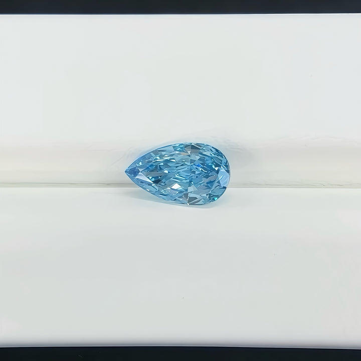 DovEggs 1.08ct pear fancy vivid blue VVS2-LAB GROWN DIAMOND-EVD781623030