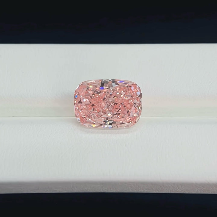 DovEggs 5.63ct cushion fancy vivid pink VVS2-LAB GROWN DIAMOND-EVD764649350