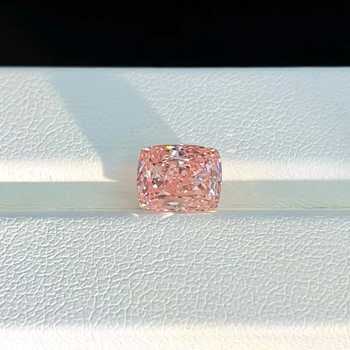 DovEggs 2.01ct cushion fancy vivid pink VS1-LAB GROWN DIAMOND-EVD791647497