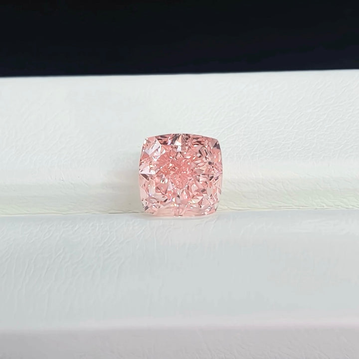 DovEggs 3.05ct cushion fancy vivid pink VVS2-LAB GROWN DIAMOND-EVD787624960