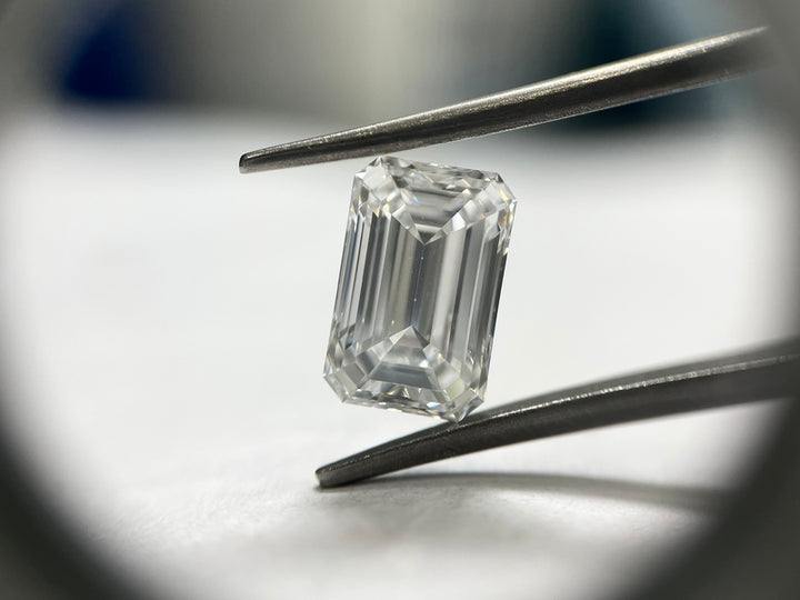 DovEggs 3.50ct emerald E VS1-LAB GROWN DIAMOND-97314