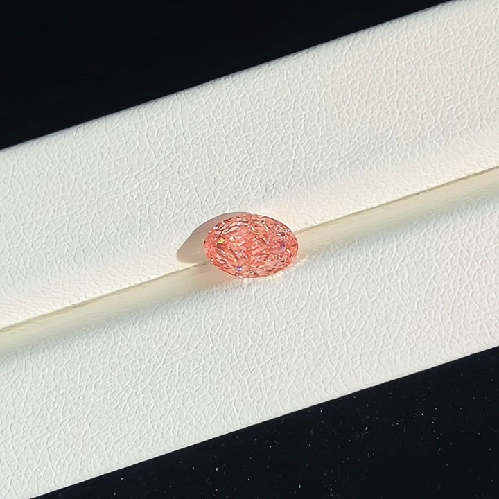 DovEggs 1.06ct oval fancy intense pink VS1-LAB GROWN DIAMOND-EVD803617475