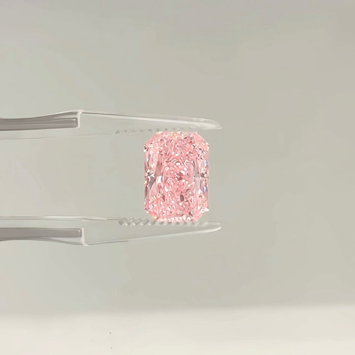 DovEggs 4.57ct radiant fancy intense pink VS1-LAB GROWN DIAMOND-EVD803616744
