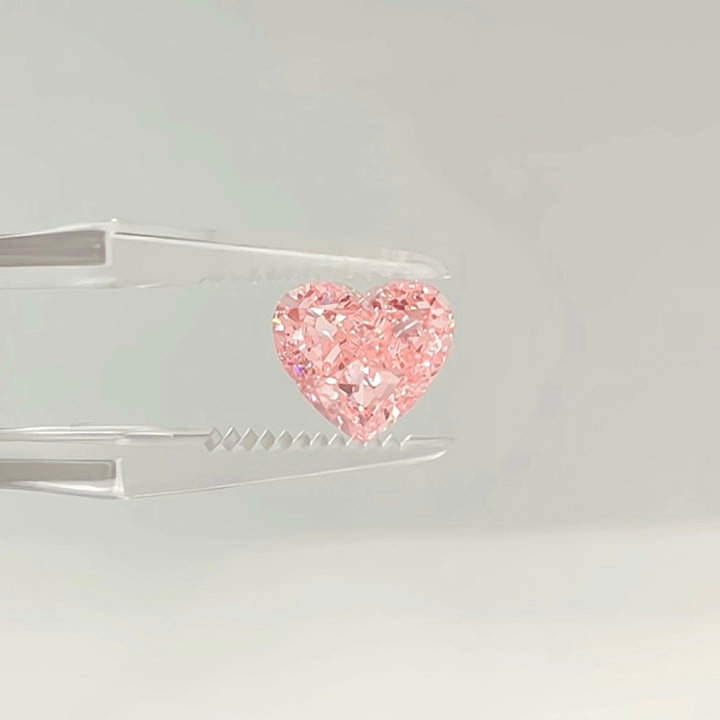 DovEggs 3.53ct heart fancy intense pink VS1-LAB GROWN DIAMOND-EVD803616737
