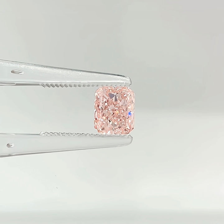 DovEggs 1.03ct radiant fancy intense pink VS1-LAB GROWN DIAMOND-EVD805631645