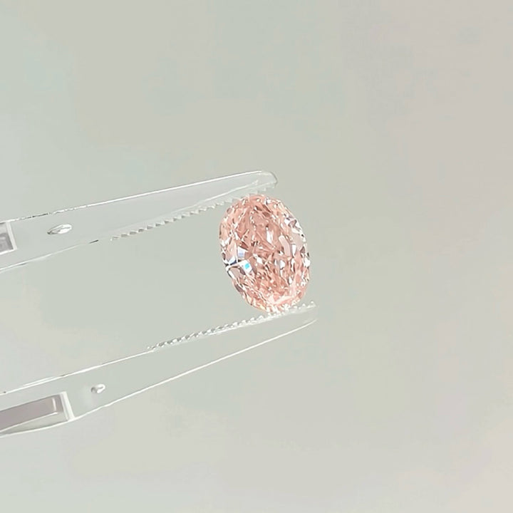 DovEggs 1.23ct oval fancy intense pink VS2-LAB GROWN DIAMOND-EVD805631635