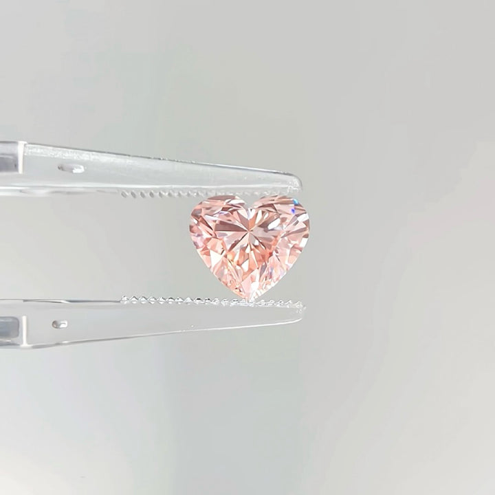 DovEggs 1.50ct heart fancy vivid pink VVS2-LAB GROWN DIAMOND-EVD795623472