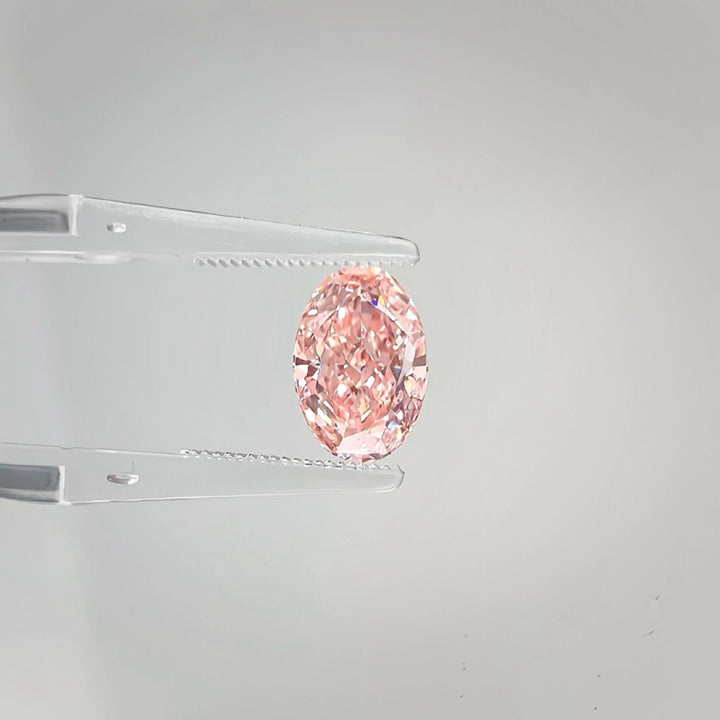 DovEggs 2.34ct oval fancy vivid pink VVS2-LAB GROWN DIAMOND-EVD797657888