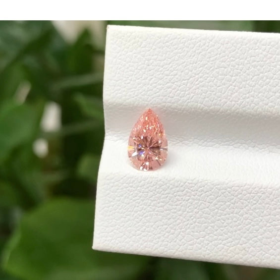 DovEggs 1.01ct pear fancy intense pink SI1-LAB GROWN DIAMOND-EVD6206017230