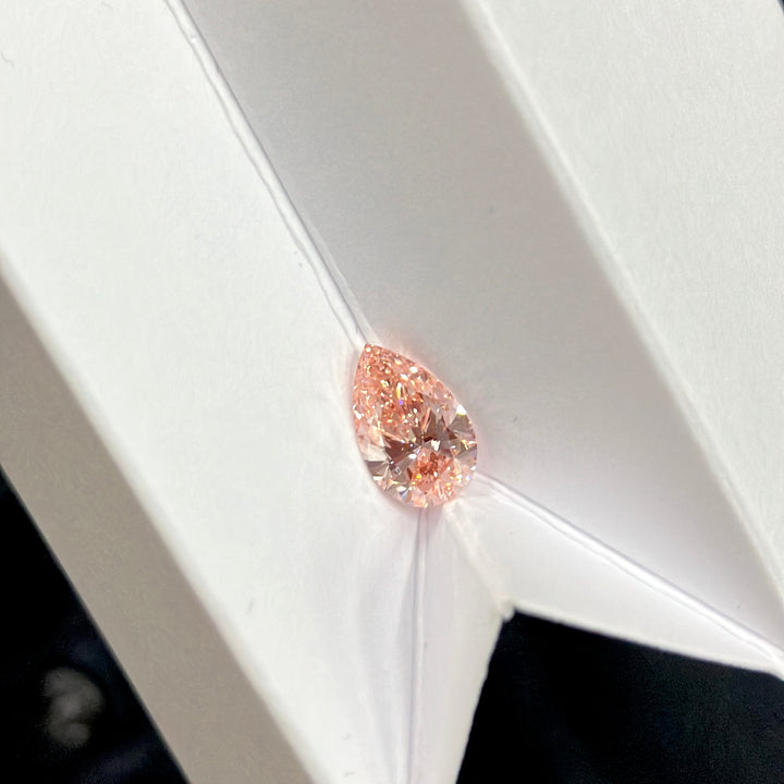 DovEggs 1.40ct pear fancy intense pink VVS2-LAB GROWN DIAMOND-EVD6206017231