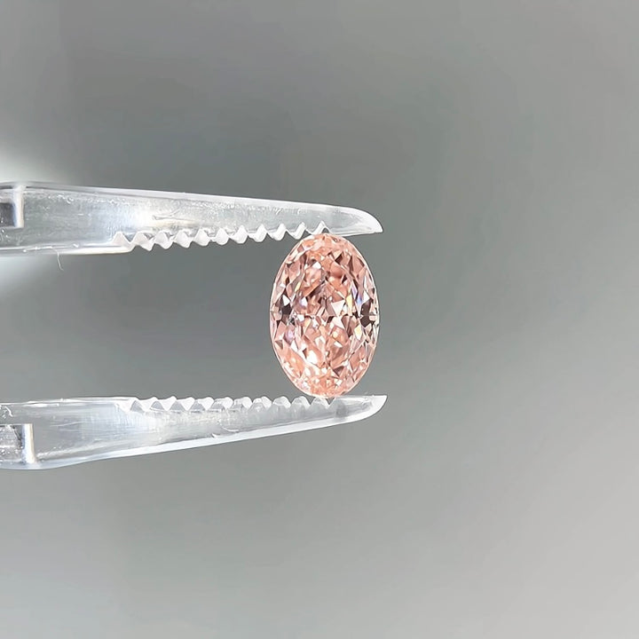 DovEggs 1.07ct oval fancy intense pink VS1-LAB GROWN DIAMOND-EVD810614824