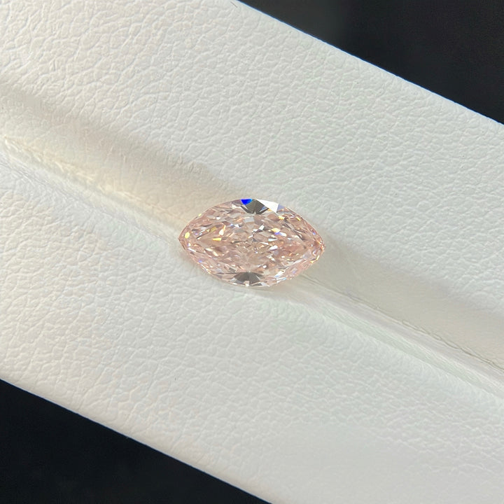 DovEggs 1.23ct marquise fancy vivid pink VS1-LAB GROWN DIAMOND-EVD6207018463