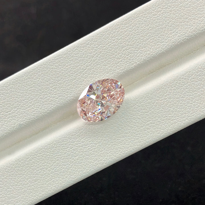 DovEggs 3.00ct oval fancy intense pink VS1-LAB GROWN DIAMOND-EVD6206017190