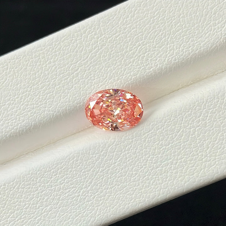 DovEggs 1.31ct oval fancy vivid pink VS1-LAB GROWN DIAMOND-EVD6206017278