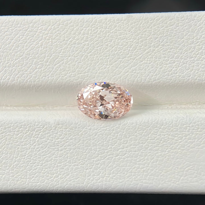 DovEggs 1.35ct oval fancy intense pink VVS2-LAB GROWN DIAMOND-EVD6206016680
