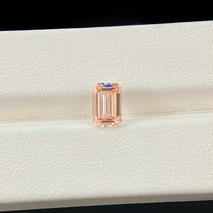 DovEggs 1.00ct emerald fancy vivid pink VS2-LAB GROWN DIAMOND-EVD6206017057