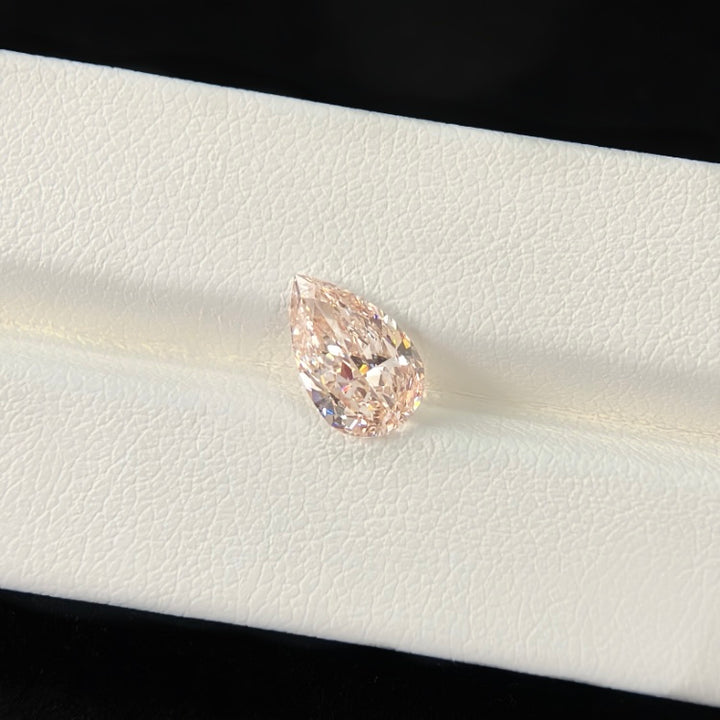 DovEggs 1.39ct pear fancy intense pink VS1-LAB GROWN DIAMOND-EVD6207018453
