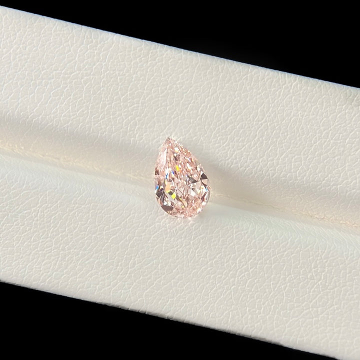 DovEggs 1.28ct pear fancy intense pink VS1-LAB GROWN DIAMOND-EVD6207018457