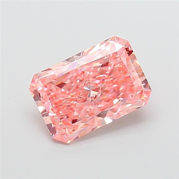 DovEggs 3.03ct radiant fancy vivid pink VVS2-LAB GROWN DIAMOND-EVD815632706